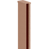 Mexen moulure murale pour paroi de douche 8 mm, cuivre brossé - 800-00-65