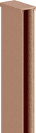 Mexen moulure murale pour paroi de douche 8 mm, cuivre brossé - 800-00-65