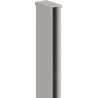 Mexen profil mural pour paroi de douche 8 mm, nickel brossé - 800-00-97