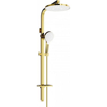 Colonne de douche Mexen Q05, or/blanc - 798050595-50