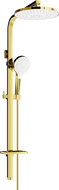 Mexen Q05 colonne de douche, or/blanc - 798050595-50