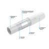 Mexen AL-L tube PE-Xb/AL/PE-Xb 25 x 2,5 mm, 50 m - W97100-2025-50