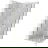 Mexen Roma Duo cabine de douche pivotante 70 x 70 cm, transparente, or - 854-070-070-50-00-02
