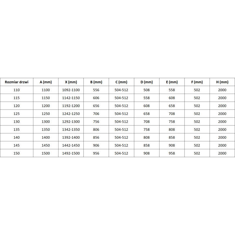 Mexen Lunar-B porte de douche battante droite 150 cm, transparent, gris canon brossé - 832S-150-050-66-00-P