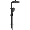 Colonne de douche Mexen Q22, noire - 798222295-70