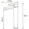 Mexen Alfa DF54 ensemble de douche, blanc/chrome - 745714DF54-02