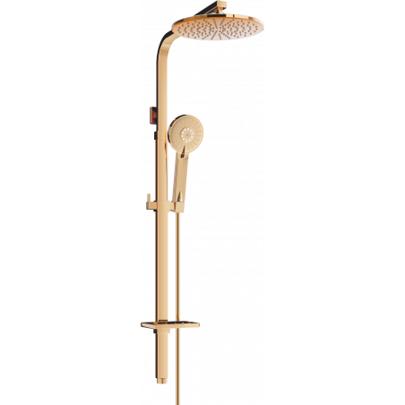 Mexen Q40 colonne de douche, or rose - 798404095-60