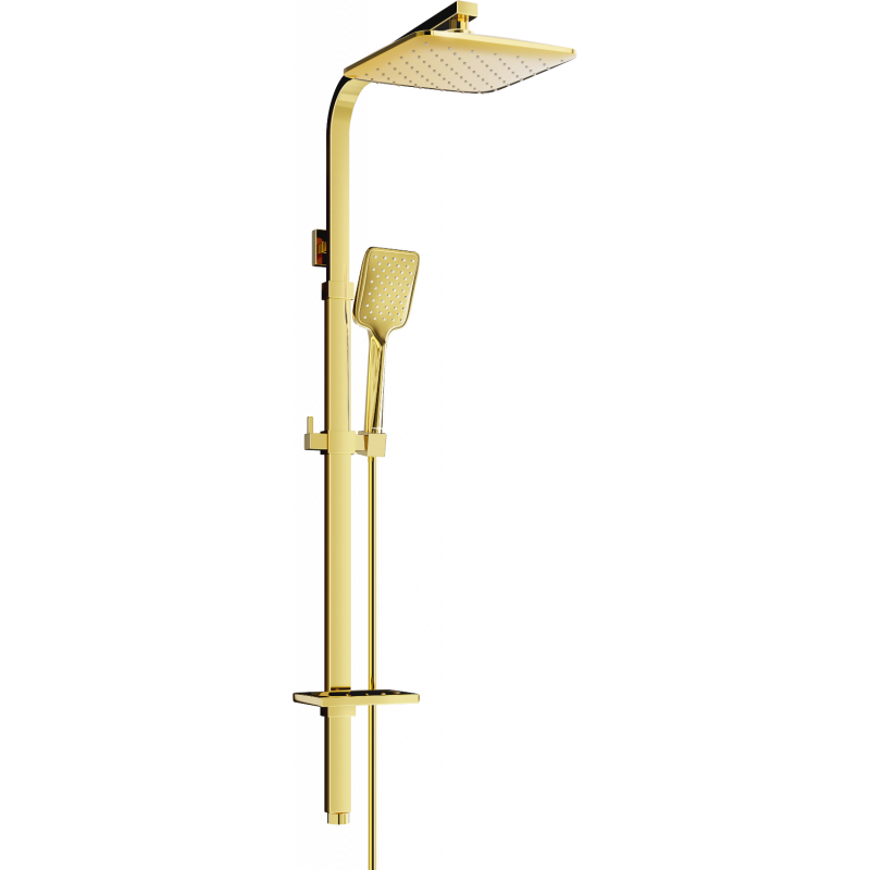 Mexen Q62 colonne de douche, dorée - 798626295-50
