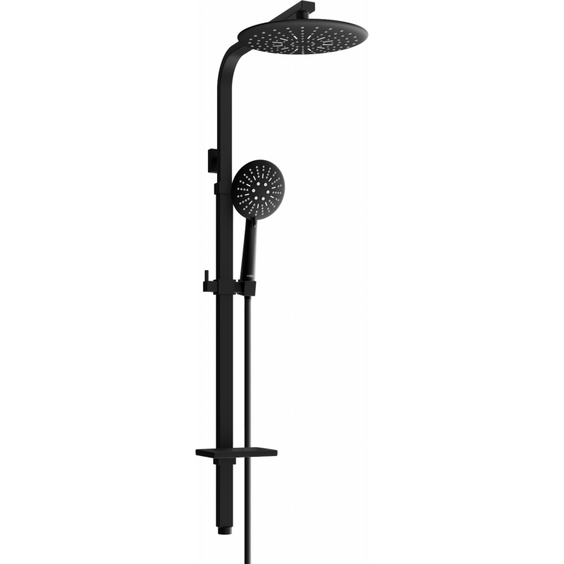 Mexen Q67 colonne de douche, noire - 798676795-70