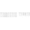 Mexen Lunar-F L cabine de douche pliante gauche 100 x 90 cm, transparent, or brossé - 836L-100-090-55-00-L