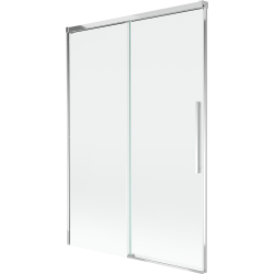 Mexen Rox paroi de baignoire 2 volets coulissants 120 x 150 cm, transparent, chrome - 8C9-120-001-01-00