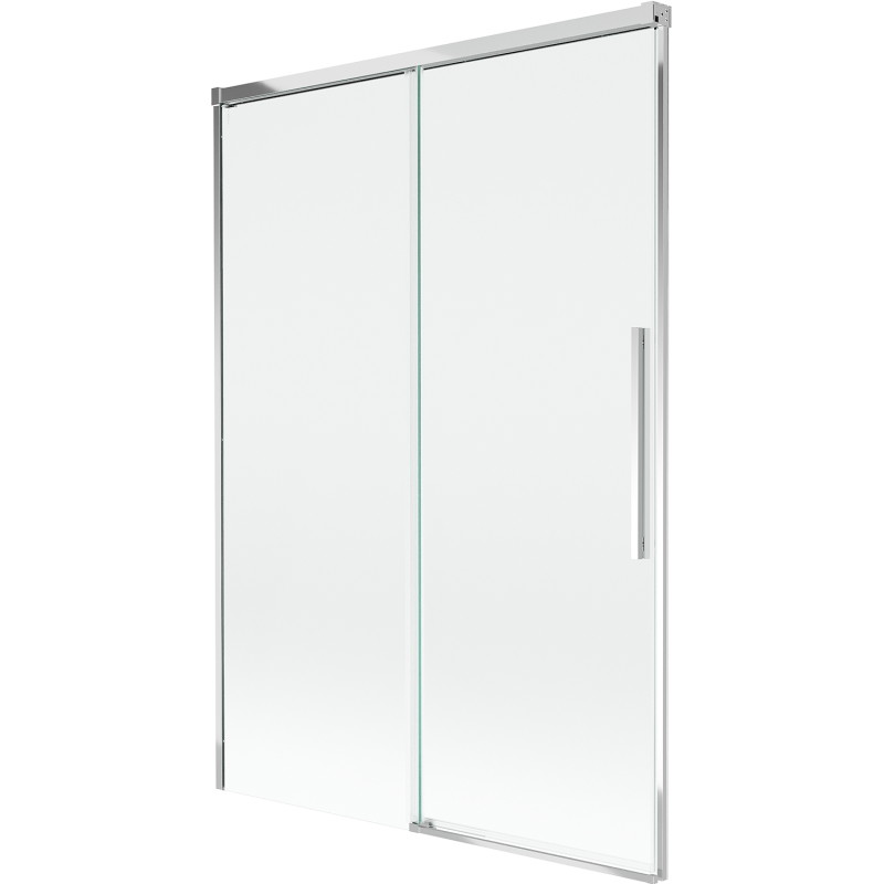 Mexen Rox paroi de baignoire à 2 volets coulissante 120 x 150 cm, transparent, chrome - 8C9-120-001-01-00