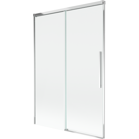 Mexen Rox paroi de baignoire à 2 volets coulissante 120 x 150 cm, transparent, chrome - 8C9-120-001-01-00