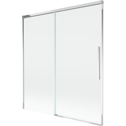 Mexen Rox paroi de douche coulissante à 2 panneaux 150 x 150 cm, transparent, chrome - 8C9-150-001-01-00