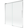 Mexen Rox paroi de baignoire 2 volets coulissants 150 x 150 cm, transparent, chrome - 8C9-150-001-01-00