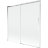 Mexen Rox paroi de douche coulissante à 2 volets 160 x 150 cm, transparent, chrome - 8C9-160-001-01-00