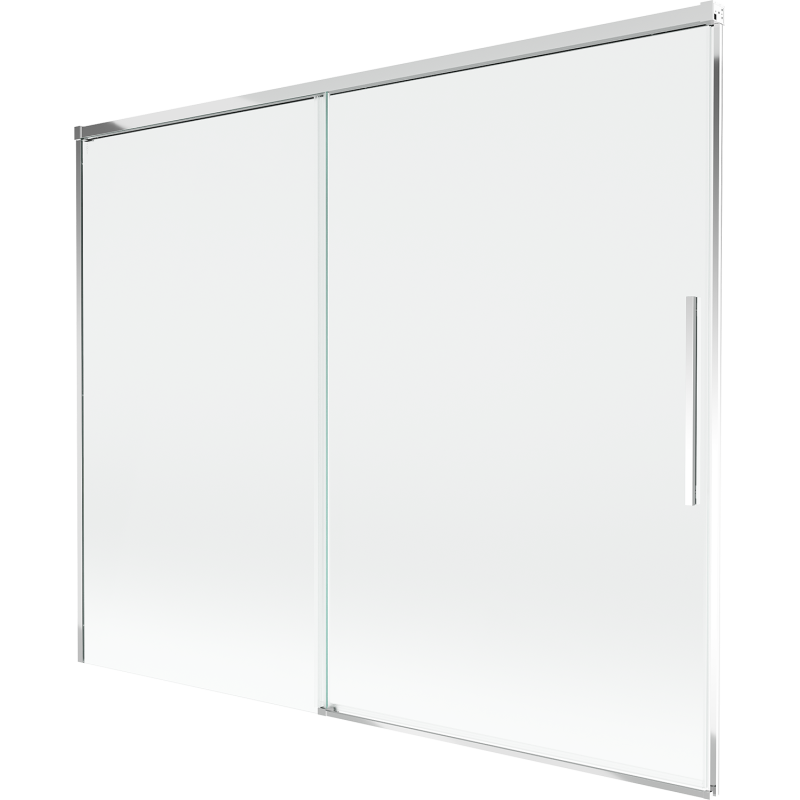 Mexen Rox paroi de douche pliante 2 volets 190 x 150 cm, transparent, chromé - 8C9-190-001-01-00