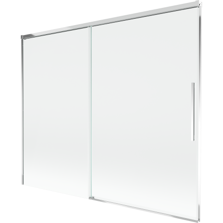 Mexen Rox paroi de douche pliante 2 volets 190 x 150 cm, transparent, chromé - 8C9-190-001-01-00