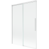 Mexen Rox paroi de douche 2 volets coulissants 120 x 150 cm, transparent, blanc - 8C9-120-001-20-00