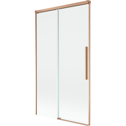 Mexen Rox paroi de douche à 2 volets coulissants 100 x 150 cm, transparent, cuivre brossé - 8C9-100-001-65-00