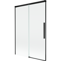 Mexen Rox paroi de douche à 2 volets coulissants 120 x 150 cm, transparent, noir - 8C9-120-001-70-00