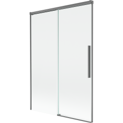 Mexen Rox paroi de baignoire pliante à 2 volets 120 x 150 cm, transparent, gun metal - 8C9-120-001-95-00