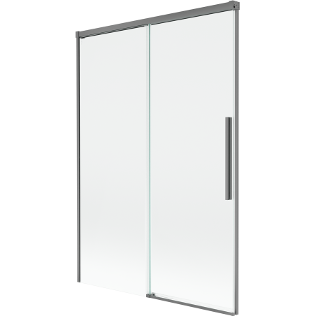 Mexen Rox paroi de baignoire pliante à 2 volets 120 x 150 cm, transparent, gun metal - 8C9-120-001-95-00