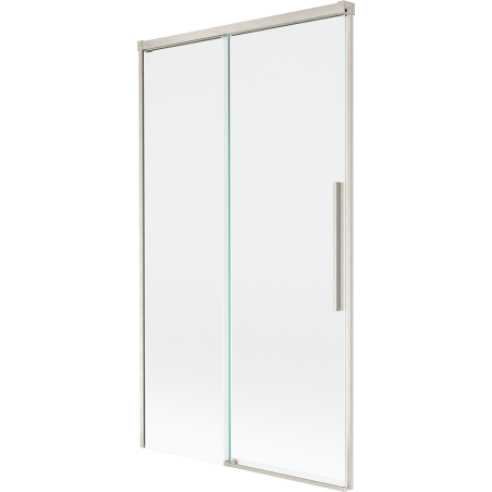 Mexen Rox pare-douche 2 volets coulissants 100 x 150 cm, transparent, nickel brossé - 8C9-100-001-97-00