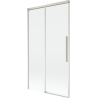Mexen Rox pare-douche 2 volets coulissants 100 x 150 cm, transparent, nickel brossé - 8C9-100-001-97-00