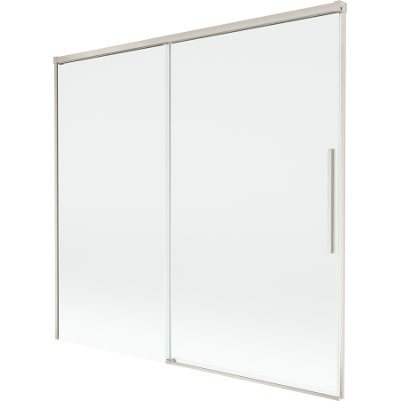 Mexen Rox paroi de douche 2 volets coulissante 170 x 150 cm, transparent, nickel brossé - 8C9-170-001-97-00