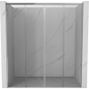 Mexen Rox Duo portes de douche coulissantes 180 cm, transparent, chromé - 8C2-180-002-01-00