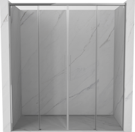 Mexen Rox Duo portes de douche coulissantes 180 cm, transparent, chromé - 8C2-180-002-01-00