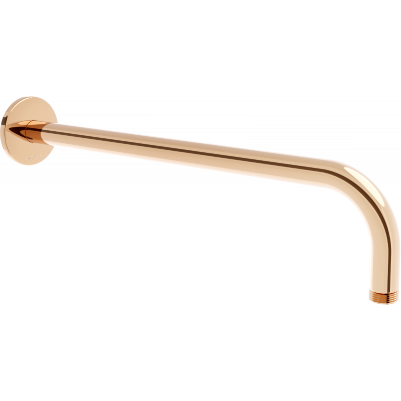 Mexen bras de douche mural 40 cm Or rose - 79211-60