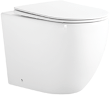 Mexen Lena cuvette WC sur pied Rimless Tornado avec abattant slim à descente progressive, duroplast, blanc brillant - 3222T4000
