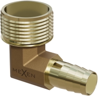 Mexen BRASS raccord de tuyau coude en laiton 1/2 GZ x 10 mm - W97423-1210