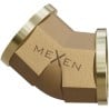 Mexen BRASS coude 45° en laiton 1 GW x 1 GW - W97424-1010