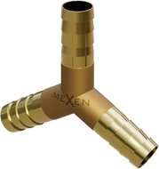 Mexen BRASS raccord en T pour tuyau Y en laiton 10 x 10 x 10 mm - W97429-101010