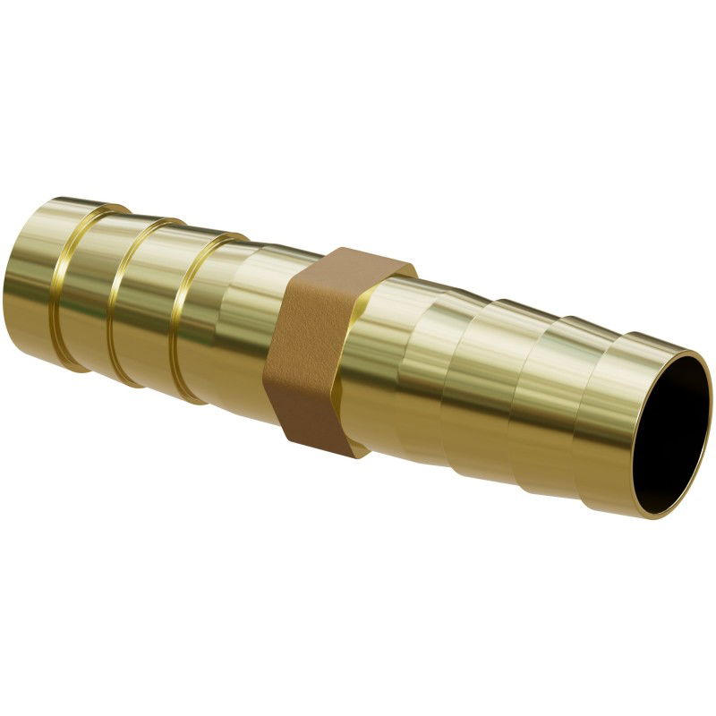 Mexen BRASS raccord double pour tuyau en laiton 6 x 6 mm - W97430-0606