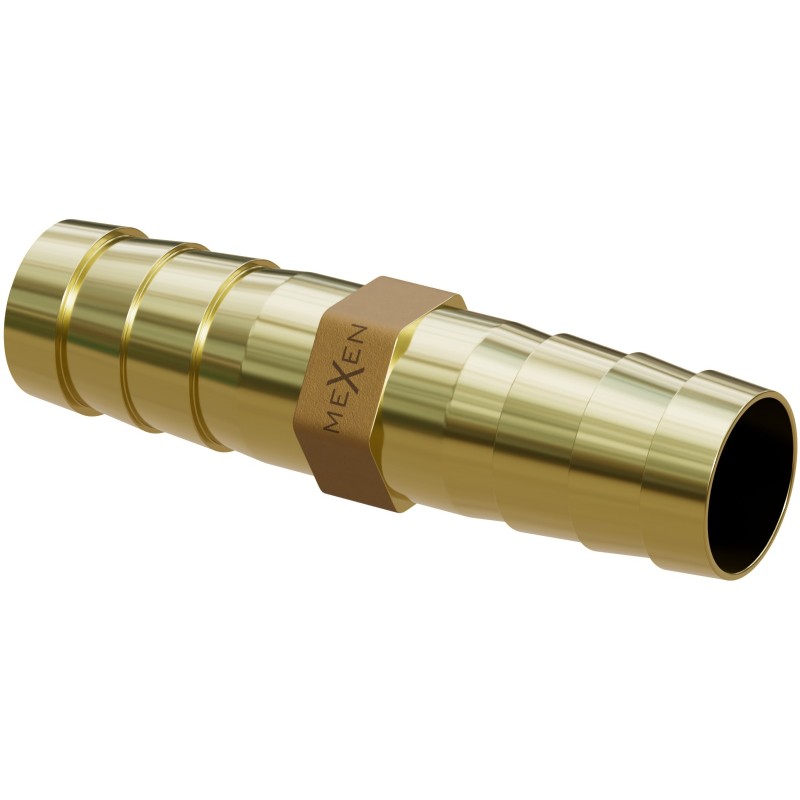 Mexen BRASS raccord double pour tuyau en laiton 12 x 12 mm - W97430-1212