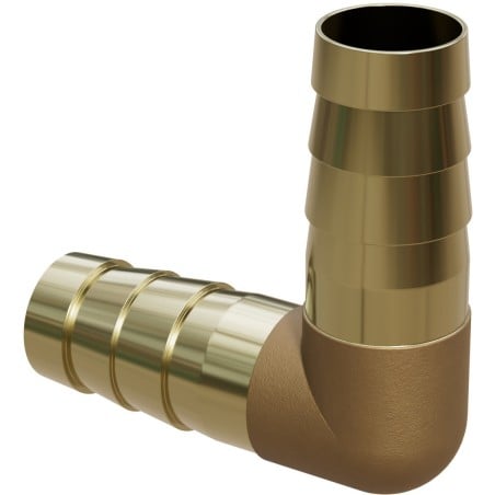 Mexen BRASS coude raccord en laiton pour tuyau 10 x 10 mm - W97431-1010