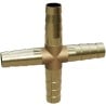 Mexen BRASS raccord en croix pour tuyau X en laiton 10 x 10 x 10 x 10 mm - W97432-10101010