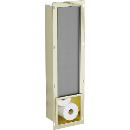 Mexen X-Wall-B distributeur de papier toilette, or brossé - 1955