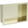 Mexen X-Wall-R étagère encastrée avec rebord 30 x 20 cm, or brossé - 1950302010