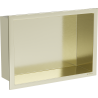Mexen X-Wall-R étagère murale avec rebord 30 x 20 cm, or brossé - 1950302010