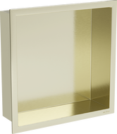 Mexen X-Wall-R étagère encastrée avec collerette 30 x 30 cm, or brossé - 1950303010