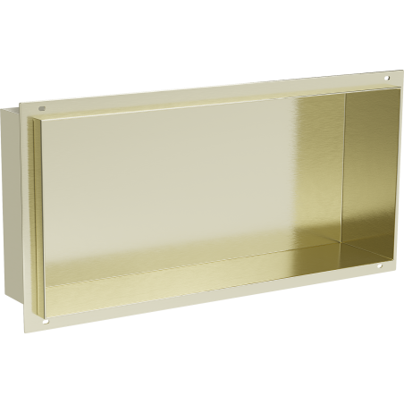 Mexen X-Wall-NR étagère encastrée sans rebord 45 x 20 cm, or brossé - 1951452010
