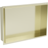 Mexen X-Wall-NR étagère encastrée sans rebord 45 x 30 cm, or brossé - 1951453010