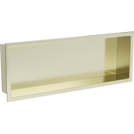 Mexen X-Wall-R étagère encastrée avec collerette 60 x 20 cm, or brossé - 1950602010