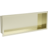 Mexen X-Wall-R étagère encastrée avec collerette 60 x 20 cm, or brossé - 1950602010