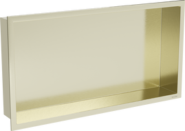Mexen X-Wall-R étagère encastrée avec collier 60 x 30 cm, or brossé - 1950603010